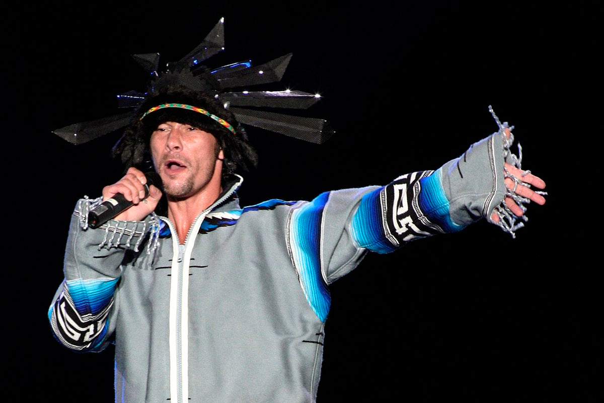 Jay Kay van Jamiroquai op Lovebox, 2006