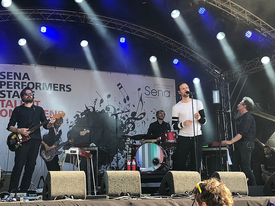 Het Zesde Metaal op het Bevrijdingsfestival Utrecht in 2018.