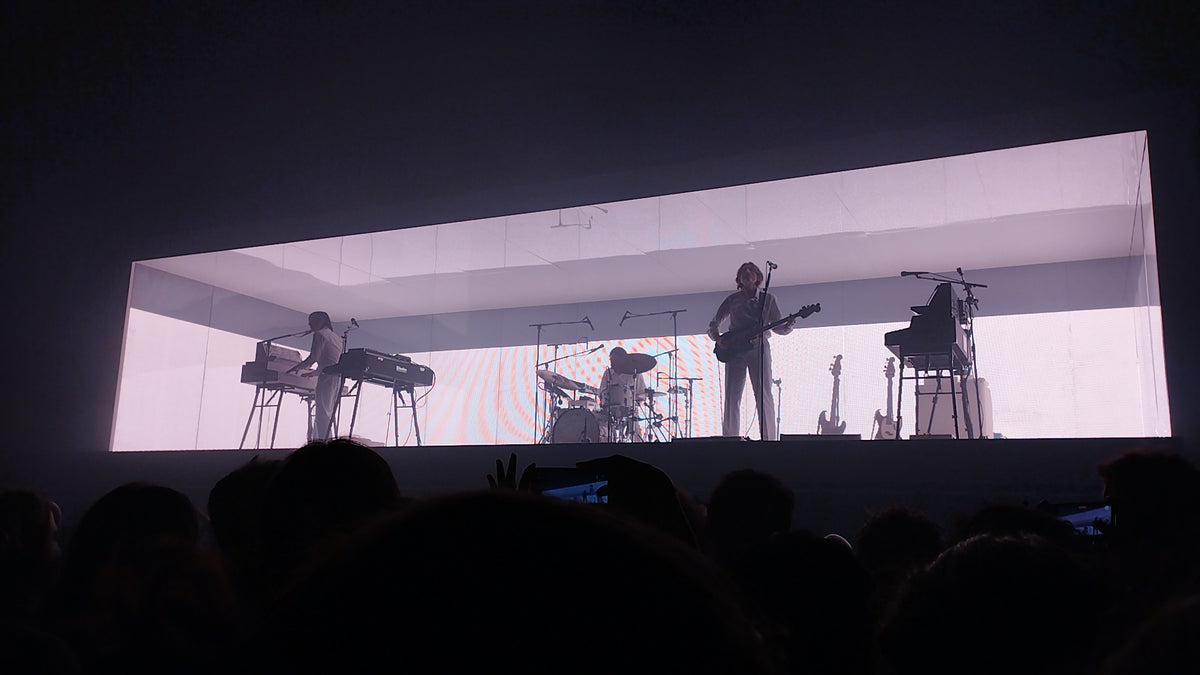 AIR op het podium van Salle Pleyel in Parijs, 25 maart 2025