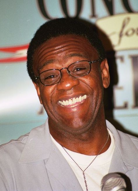 Portret van Al Green in Washington D.C. in 1996.