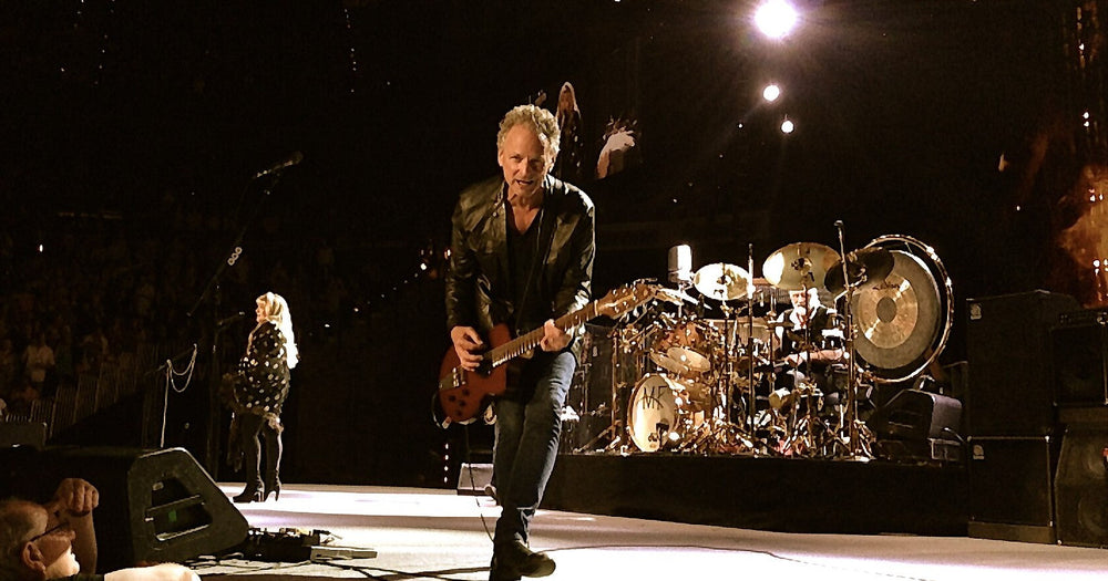 Fleetwood Mac tijdens een optreden in Atlanta in 2013