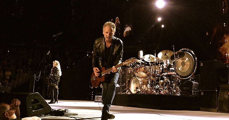 Fleetwood Mac tijdens een optreden in Atlanta in 2013