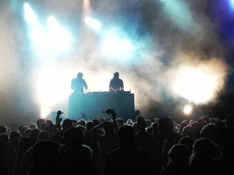 Cassius met Philippe Zdar en Boombass tijdens RockAdel Festival in 2012