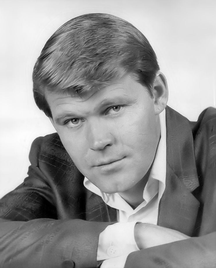 Glen Campbell in 1967, voordat zijn solocarrière zijn jaren als veelgevraagd sessiemuzikant overschaduwde.