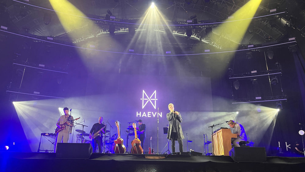 HAEVN tijdens een optreden op Lowlands 2024
