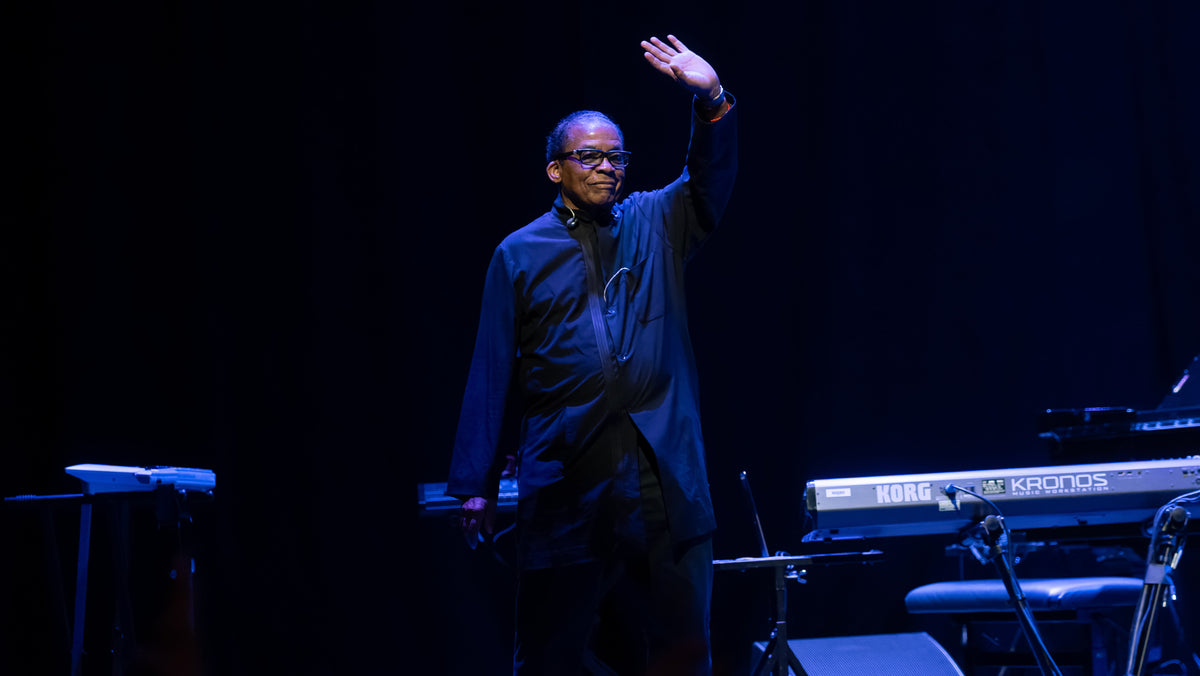 Herbie Hancock live in het Barbican Centre in Londen in 2023, gefotografeerd door Raph_PH