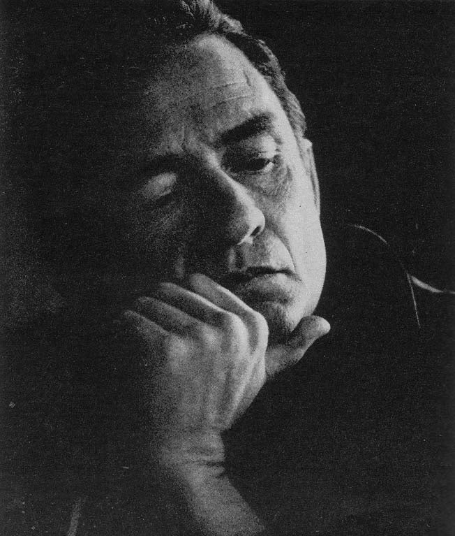 Johnny Cash gefotografeerd voor LOOK Magazine in 1969