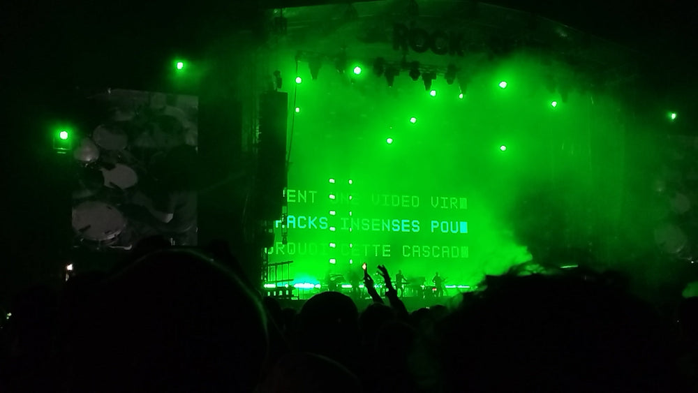 Massive Attack live tijdens Rock en Seine in 2024