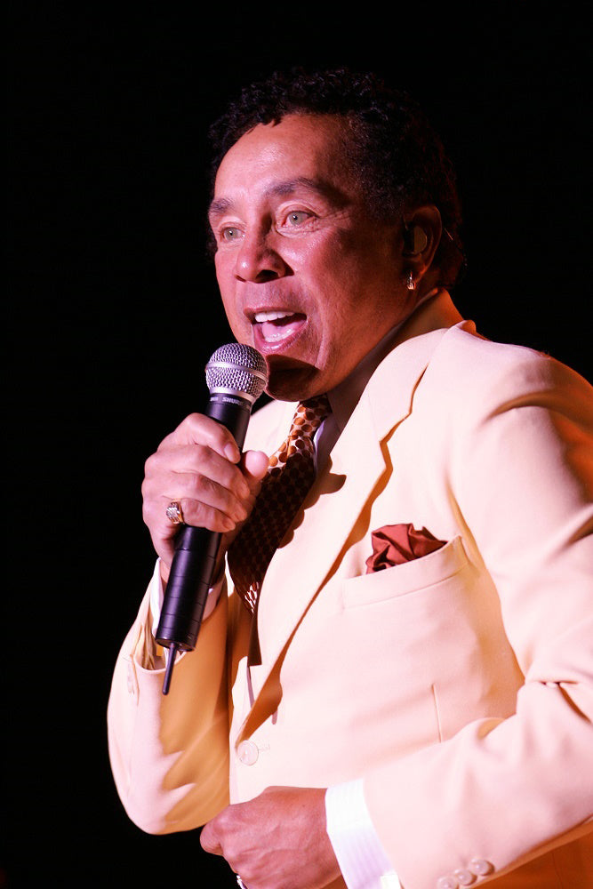 Smokey Robinson live in Santa Ynez in 2006; foto Dwight McCann
