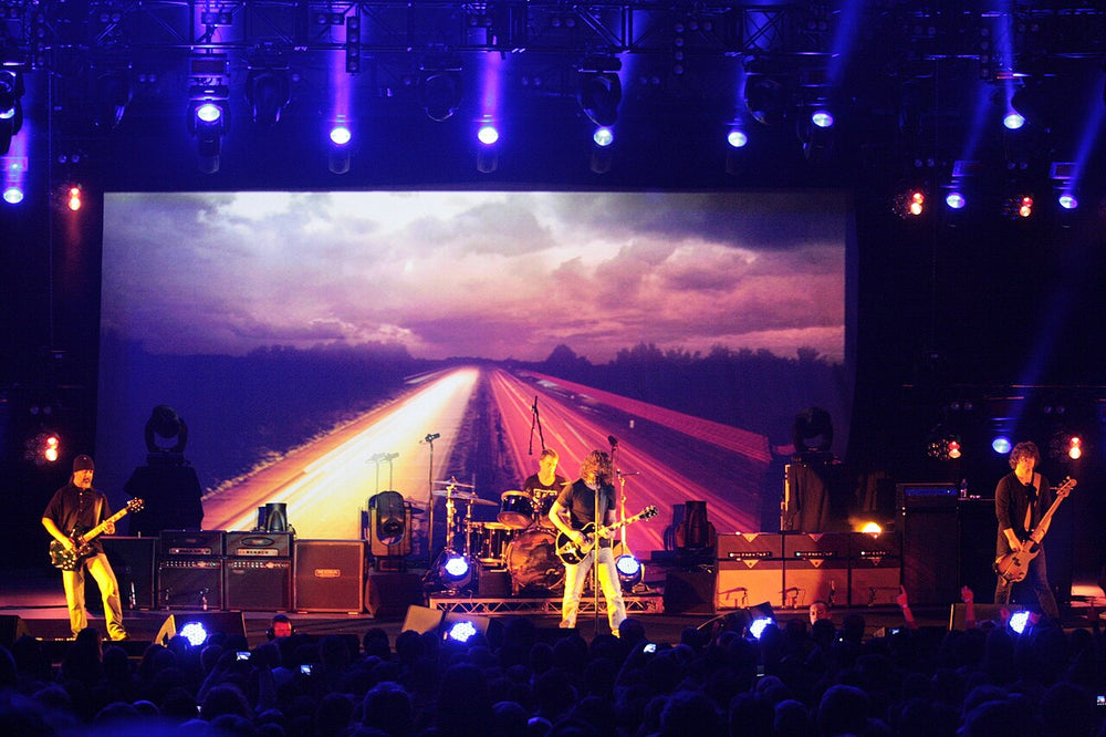 Soundgarden tijdens een optreden in 2012.