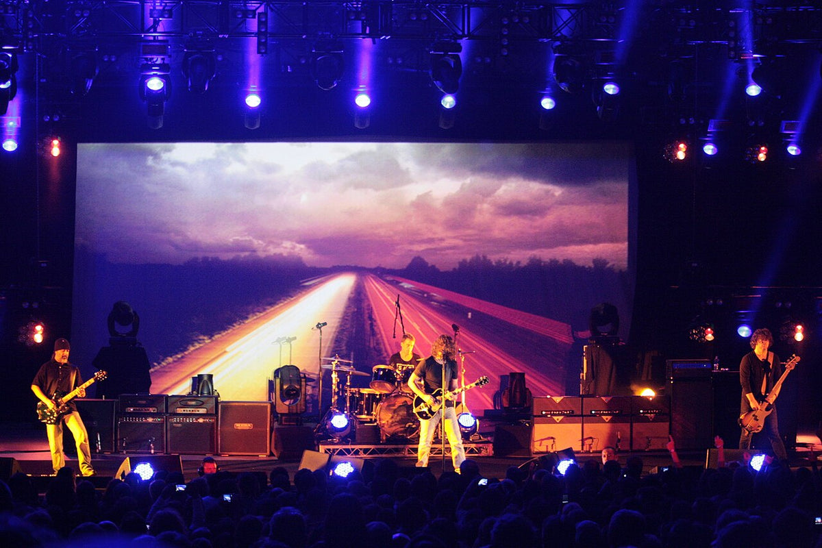 Soundgarden tijdens een optreden in 2012.