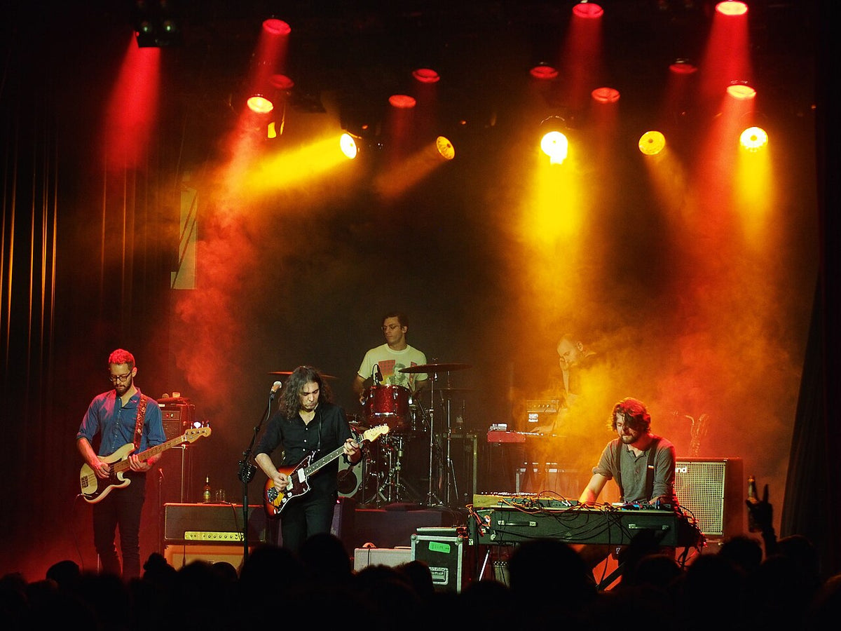 The War on Drugs live in Zürich in 2014; foto Sputniktilt
