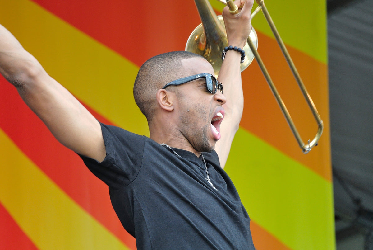 Trombone Shorty — foto Takahiro Kyono, CC BY 2.0
