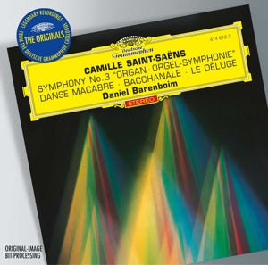 Daniel Barenboim – Camille Saint-Saens: Symphony No. 3 "Organ"/Danse Macabre/Bacchanale/Le Deluge (1CD)