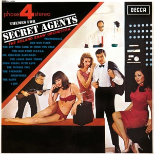 Roland Shaw & His Orchestra – Themes For Secret Agents (1LP Vinyl)