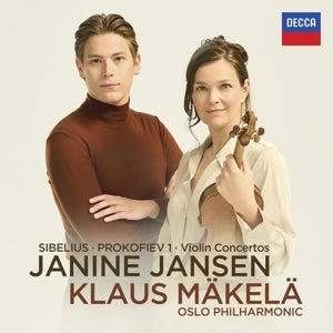 Janine Jansen & Klaus Makela & Oslo Philharmonic Orchestra – Sibelius - Prokofiev 1 - Violin Concerto (1CD)