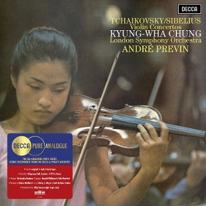 Chung, Kyung Wha & London Symphony Orchestra & Andre – Tchaikovsky & Sibelius Violin Concertos vinyl