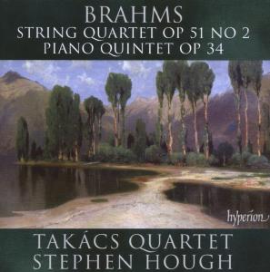 Takacs Quartet & Stephen Hough – Brahms: Piano Quintet; String Quartet No. 2 cd