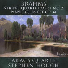 Takacs Quartet & Stephen Hough – Brahms: Piano Quintet; String Quartet No. 2 cd
