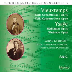 Alban Gerhardt – Vieuxtemps: Cello Concerto No.1 & No. 2 / Ysaye: Mediation Op. 16 (1CD)