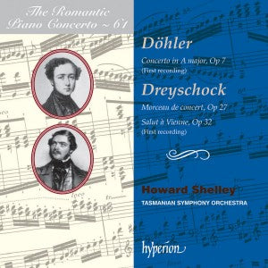 Howard Shelley – Dohler & Dreyschock: Klavierkonzerte (1 CD)