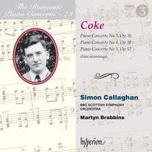 Callaghan, Simon & Bbc Scottish Symphony Orchestra – Coke: Piano Concertos Nos. 3, 4 & 5 (Hyperion Roma cd