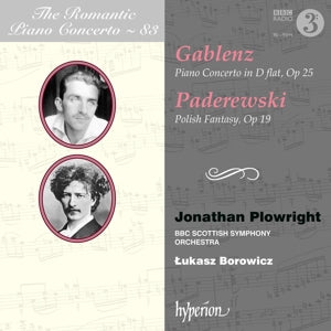 Jonathan Plowright – Gablenz & Paderewski: Klavierkonzerte (1 CD)