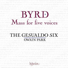 Gesualdo Six & Owain Park – Byrd: Mass For Five Voices cd