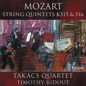 Takacs Quartett & Timothy Ridout – Mozart: Streichquintette K. 515 & 516 (1 CD)
