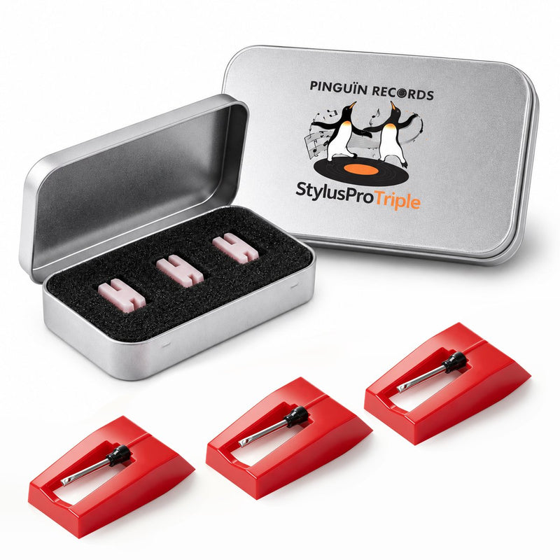 Pinguïn Records StylusPro Triple – 3 Ersatznadeln