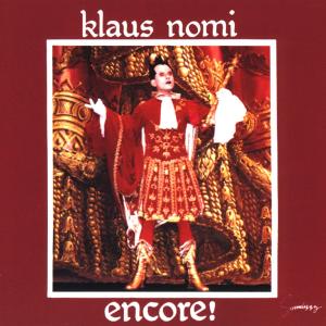 Nomi, Klaus – Encore (Nomi's Best) cd