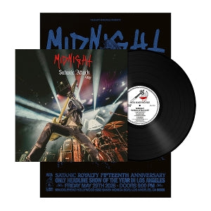 Midnight – Satanic Attack Live! vinyl