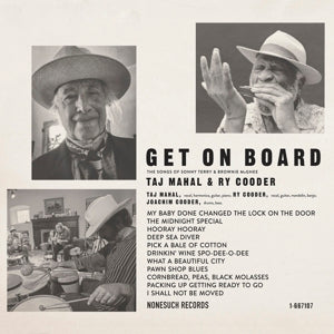 Taj Mahal & Ry Cooder – Get On Board (1LP Vinyl)