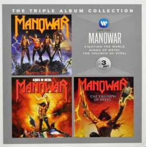 Manowar – Triple-Album-Kollektion (3 CD)