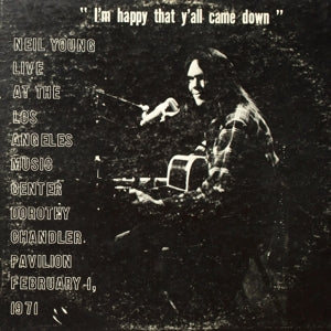 NEIL YOUNG – Dorothy Chandler Pavilion 1971 vinyl