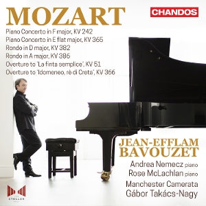 Jean-Efflam Bavouzet & Manchester Camerata & Gabor Takacs-Nagy – Mozart Klavierkonzerte Vol. 12 (1CD)