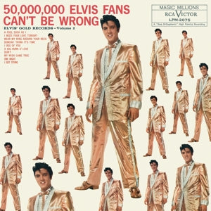 Elvis Presley – 50,000,000 Elvis Fans Can't Be Wrong: Elvis' Gold Records, Volume 2 (1LP Vinyl)
