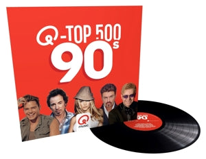 Various Artist – Qmusic Top 500 Van De 90s (1LP Vinyl)
