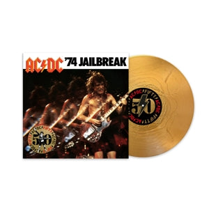 AC/DC – '74 Jailbreak (50th Anniversary Gold Color Vinyl) (1LP, Coloured Vinyl)
