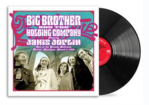 Big Brother & the Holding Company, Janis Joplin – Live At the Grande Ballroom Detroit; March 2, 1968 vinyl