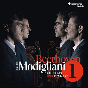 Quatuor Modigliani – Beethoven: the Complete String Quartets Vol. 1 (3CD)