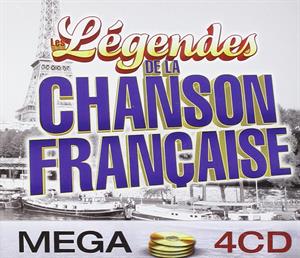 V/A – Mega Legendes De La Chanson Francaise cd