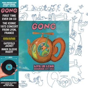 Gong – Live in Lyon 1972 (1 CD)
