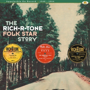 Diverse kunstnere – The Rich-R-Tone / Folk Star Story - Appalachia On Record, 1946 - 1954 (12CD, Boxset)