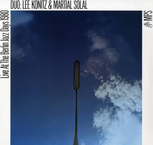 Konitz&Solal – Berlin Jazz Days '80 (Lp) (1LP Vinyl)