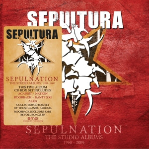 Sepultura – Sepulnation – the Studio Album (5CD)