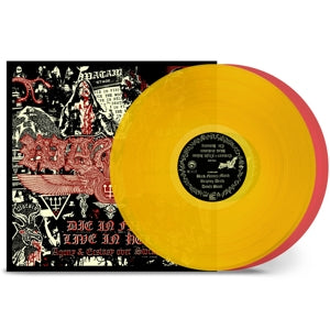 Watain – Die In Fire - Live In Hell (2LP, Coloured Vinyl)