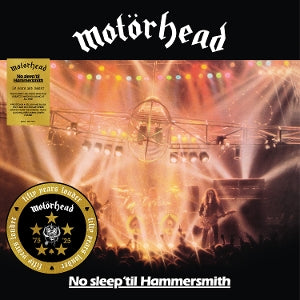 Motorhead – No Sleep 'Til Hammersmith (1LP, Coloured Vinyl, Reissue)