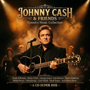 Johnny Cash & Friends – Country Music Collection (6-CD box set)