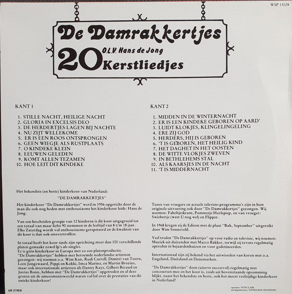 De Damrakkertjes – 20 Kerstliedjes: achterhoes